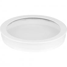 Progress Lighting P860045-030 - Cylinder Lens Collection White 5-Inch Round Cylinder Cover
