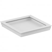 Progress Lighting P860047-030 - Cylinder Lens Collection White 6-Inch Square Cylinder Cover