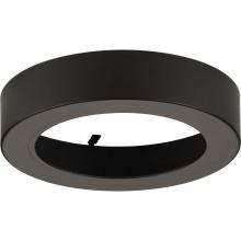Progress Lighting P860048-020 - Everlume Collection Antique Bronze 5" Edgelit Round Trim Ring