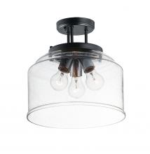 Maxim 12271CDBK - 3 - Light Semi-Flush Mount