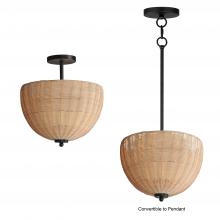 Maxim 12604NABK - Maldives-Semi-Flush Mount
