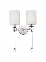 Maxim 16108WTCLPN - 2 - Light Wall Sconce