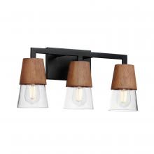 Maxim 21623CLWNBK - 3 - Light Bath Vanity