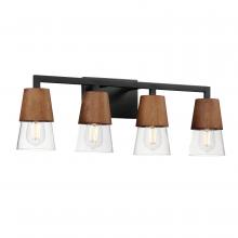 Maxim 21624CLWNBK - 4 - Light Bath Vanity
