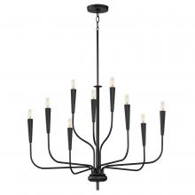 Maxim 24819BK - 9 - Light Chandelier
