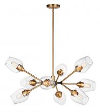 Maxim 26345CLABBK - 9 - Light Chandelier