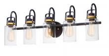 Maxim 30173CLBZGLD - 5 - Light Bath Vanity