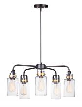 Maxim 30175CLBZGLD - 5 - Light Chandelier
