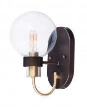 Maxim 30511CLBZSBR - 1 - Light Bath Wall Sconce
