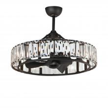 Maxim 61018BK - Smart 8 - Light Fandelight