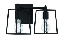 Craftmade 12113FB2 - 2 - Light Vanity in Flat Black
