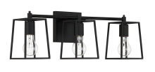 Craftmade 12123FB3 - 3 - Light Vanity in Flat Black