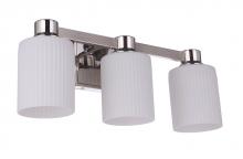 Craftmade 12920PLN3 - 3 - Light Vanity Wall Light