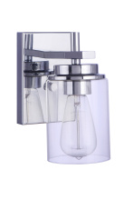 Craftmade 17405CH1 - 1 - Light Wall Sconce in Chrome