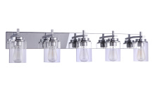 Craftmade 17441CH5 - 5 - Light Vanity in Chrome