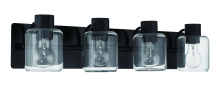 Craftmade 17728FB4 - 4 - Light Vanity in Flat Black