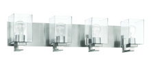 Craftmade 18532BNK4 - 4 - Light Vanity in Brushed Polished Nickel