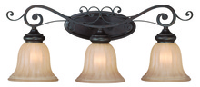 Craftmade 25803-SI - 3 - Light Vanity in Seville Iron