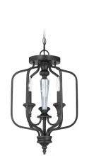 Craftmade 26723-MBS - 3 - Light Convertible Semi Flush/Pendant in Mocha Bronze/Silver Accents