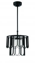 Craftmade 54993-FB - 1 - Light Pendant in Flat Black
