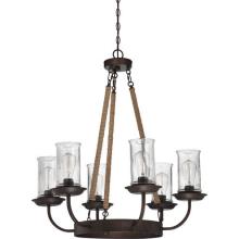Craftmade 36126-ABZ - 6 - Light Chandelier
