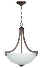 Craftmade 37743-OLB - 3 - Light Inverted Pendant