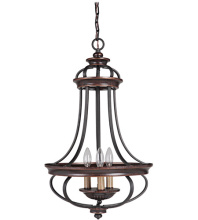 Craftmade 38733-AGTB - 3 - Light Pendant in Aged Bronze/Textured Black