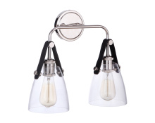 Craftmade 51362-PLN - 2 - Light Wall Sconce