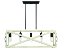 Craftmade 51875-CWESP - 5 - Light Linear Chandelier