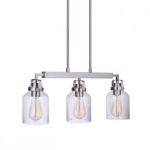 Craftmade 53673-BNK - 3 - Light Linear Island