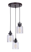 Craftmade 53692-FBDT - 3 - Light Pendant