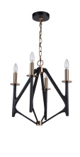 Craftmade 55534-FBSB - 4 - Light Pendant