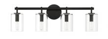 Craftmade 55604-FB - 4 - Light Vanity in Flat Black