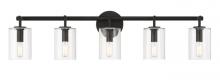 Craftmade 55605-FB - 5 - Light Vanity in Flat Black