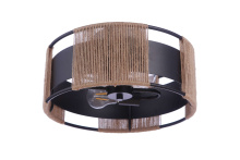 Craftmade 59052-FB - 2 - Light Semi Flush in Flat Black