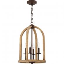 Craftmade 52734-NWABZ - 4 - Light Lantern Pendant