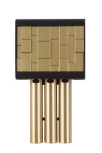 Craftmade CE3-FBSB - Westimister Door Chime - Satin Brass/Black