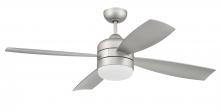 Craftmade SBN52PN4 - 52" Smart Indoor/Outdoor 2 - Light Fan in Painted Nickel