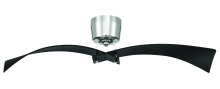 Craftmade TRN52FBPLN2 - 52" Smart Fan - Flat Black/Polished Nickel