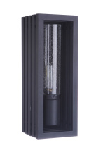 Craftmade ZA2810-TB - 1 Light Medium Outdoor Wall Lantern in Textured Black