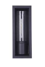 Craftmade ZA2820-TB - 1 Light Large Outdoor Wall Lantern in Textured Black