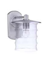 Craftmade ZA3624-SA - 1 - Light Large Wall Sconce in Satin Aluminum