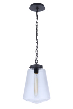 Craftmade ZA3821-MN - 1 - Light Large Outdoor Pendant in Midnight