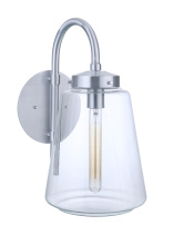 Craftmade ZA3824-SA - 1 - Light Wall Sconce in Satin Aluminum