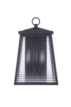 Craftmade ZA4114-MN - 3 - Light Medium Outdoor Wall Lantern in Midnight