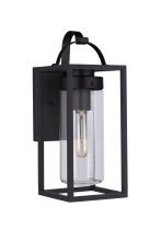 Craftmade ZA4804-MN - 1 - Light Small Outdoor Wall Lantern in Midnight