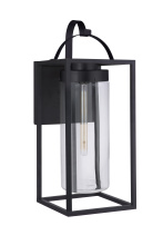 Craftmade ZA4834-MN - 1 Light Extra Large Outdoor Wall Lantern in Midnight