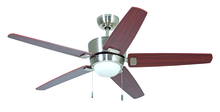 Craftmade ATA52BNK5 - 52" Ceiling Fan with Light in Brushed Polished Nickel