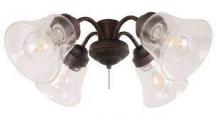 Craftmade LK425391-AG-LED - 4 Light with 391 Glass