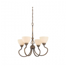 Craftmade 27024-BBZ - 4 - Light Chandelier